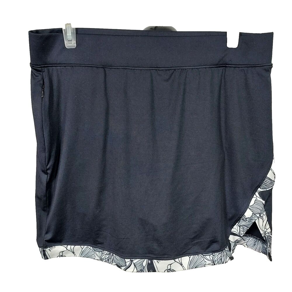 Stella Parker Women Pull On Tennis Golf Athletic Skort Size XL Activewear Pocket